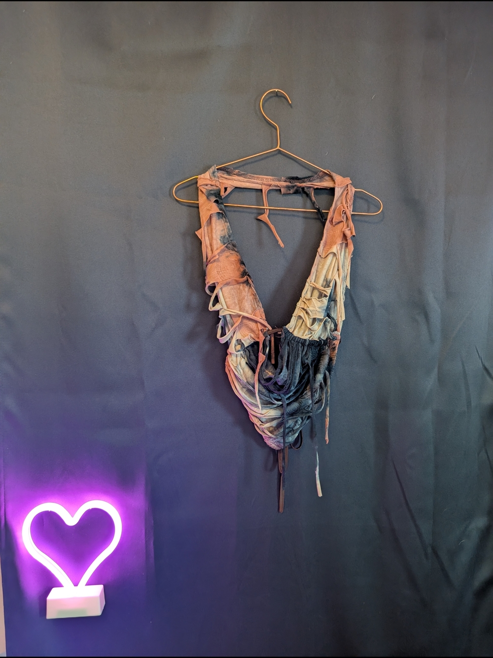 Shein Coyote Ugly Style Shirt Tie Up Western Going Out Top